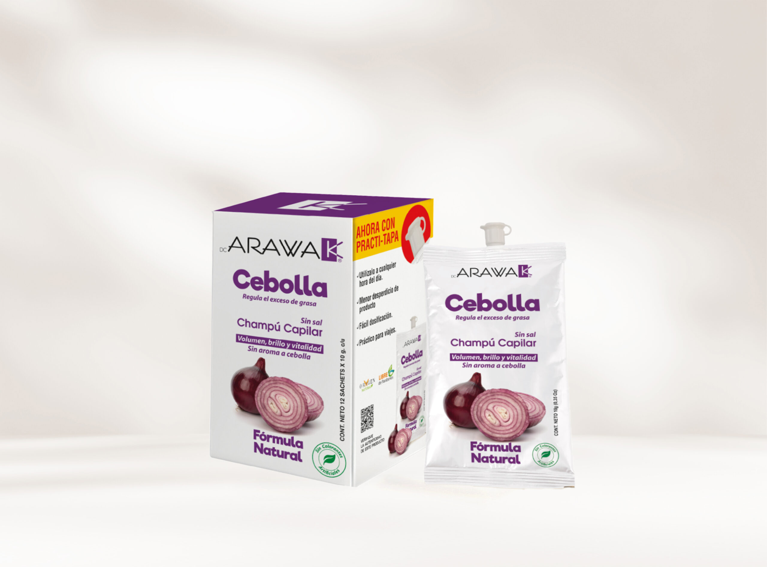 Champú de cebolla