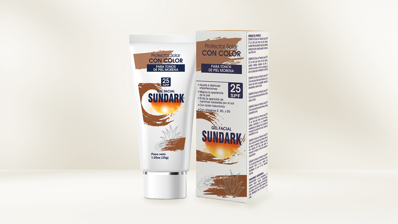 Sundark piel morena