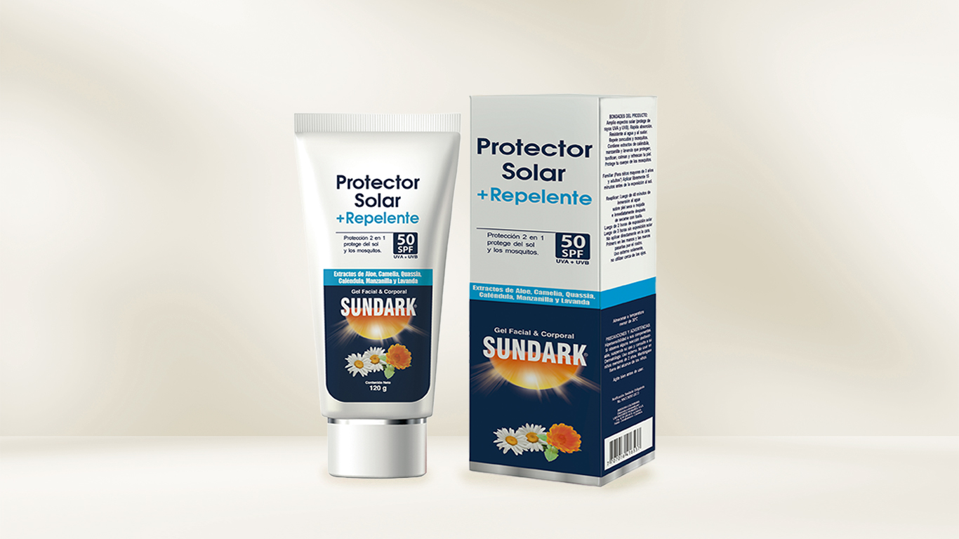Sundark + repelente